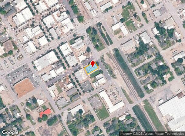 201 Sw Main St, Ennis, TX Parcel Map
