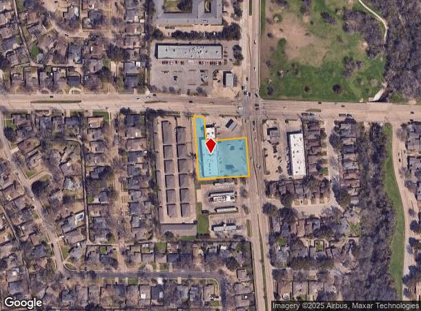  9625 Plano Rd, Dallas, TX Parcel Map