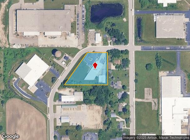 1375 Industrial Park Dr, Union Grove, WI Parcel Map