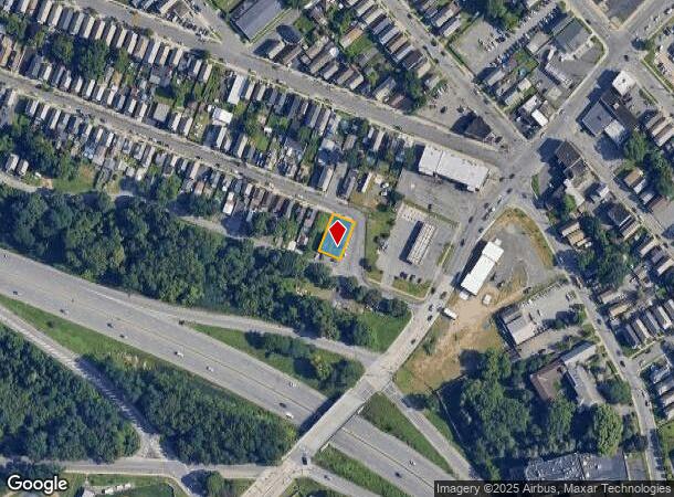 1072 Strong St, Schenectady, NY Parcel Map