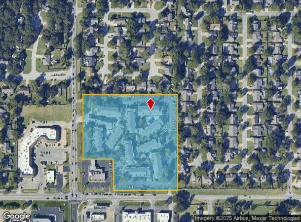  10011 S Sheridan Rd, Tulsa, OK Parcel Map