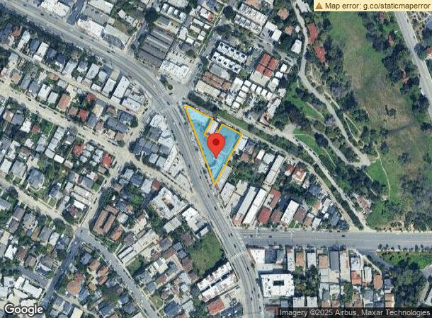  1383 W Sunset Blvd, Los Angeles, CA Parcel Map