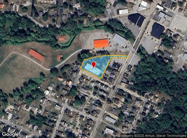 140 W Pike St, Houston, PA Parcel Map