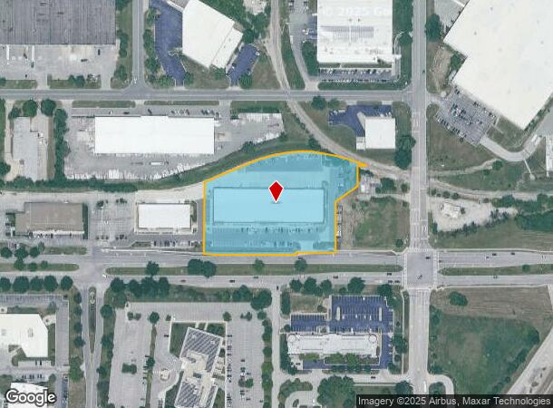  15200 College Blvd, Lenexa, KS Parcel Map