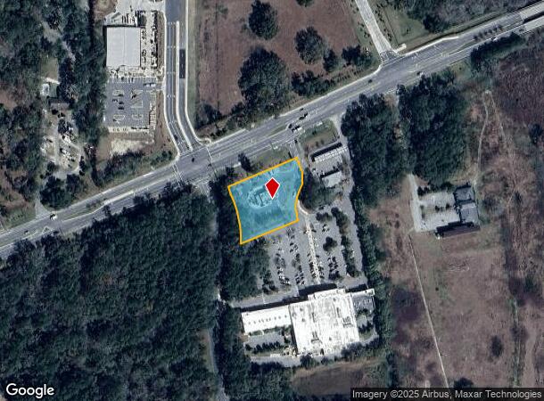  6601 Mahan Dr, Tallahassee, FL Parcel Map