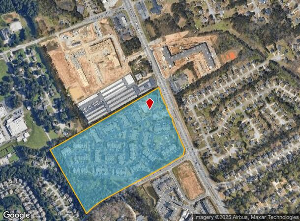  1525 Grayson Hwy, Grayson, GA Parcel Map