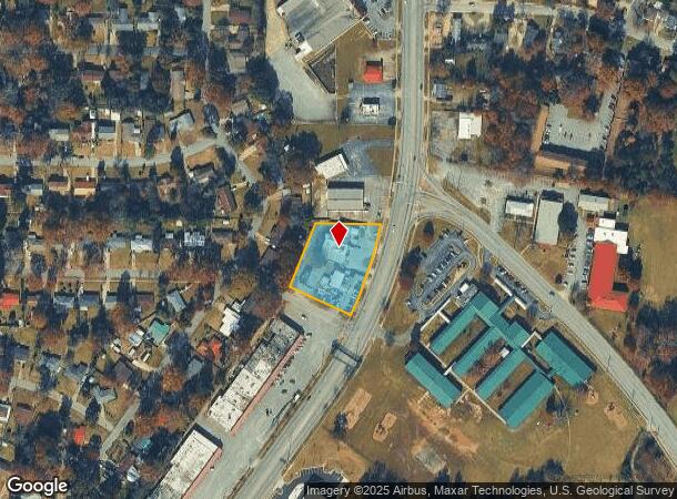  1965 S Lumpkin Rd, Columbus, GA Parcel Map