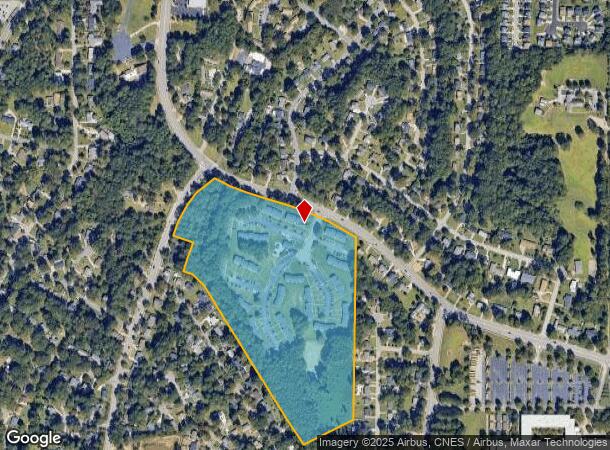 2200 Fox Ridge Manor Rd, Raleigh, NC Parcel Map