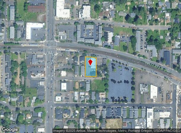 18210 E Burnside St, Portland, OR Parcel Map