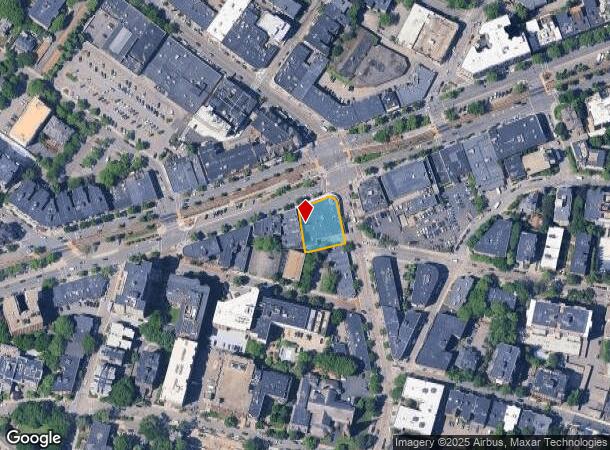  1329 Beacon St, Brookline, MA Parcel Map