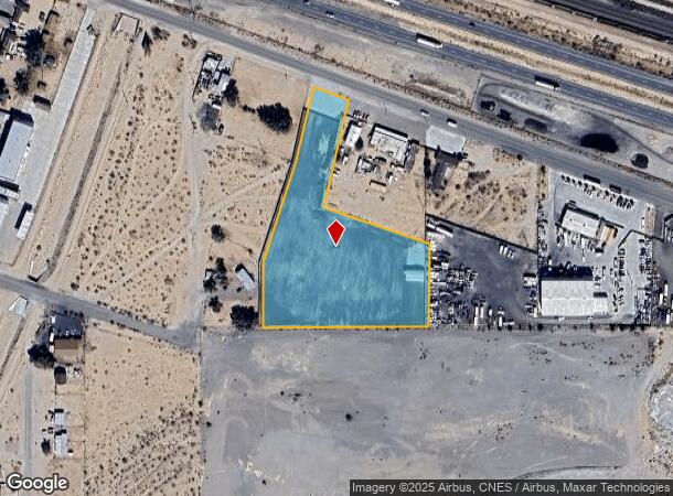 2460 E Main St, Barstow, CA Parcel Map