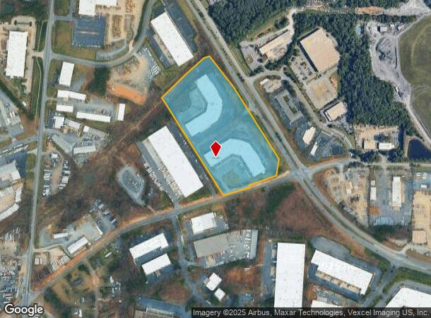 6125 Lakeview Rd, Charlotte, NC Parcel Map
