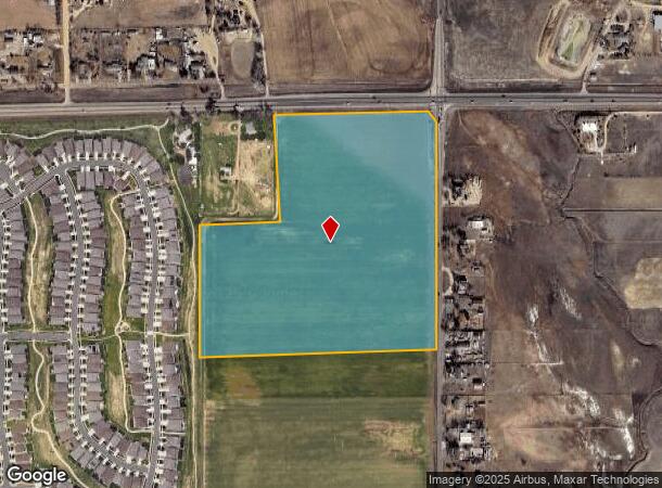 12570 Ute Hwy, Longmont, CO Parcel Map