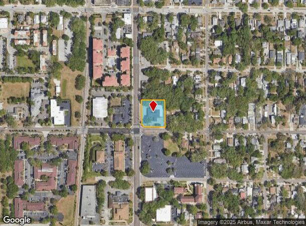  800 Druid Rd E, Clearwater, FL Parcel Map