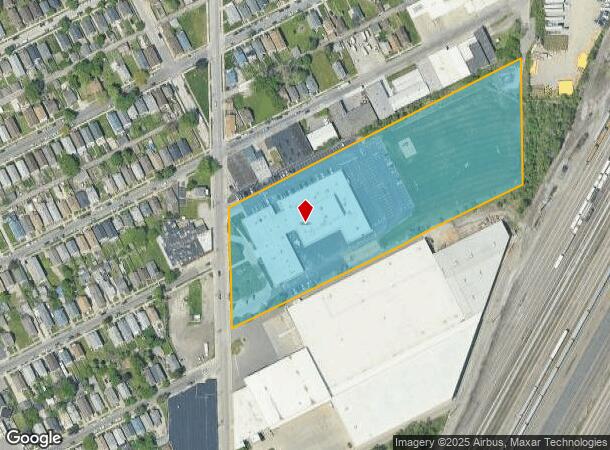  9600 Buffalo St, Hamtramck, MI Parcel Map