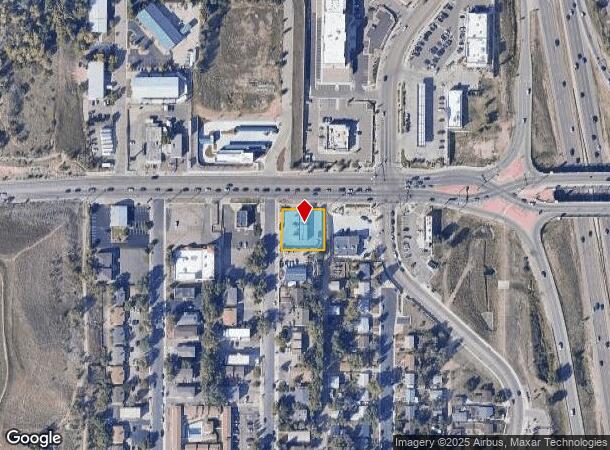  2933 Sage St, Colorado Springs, CO Parcel Map