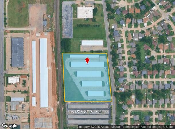 1701 Tower Dr, Moore, OK Parcel Map