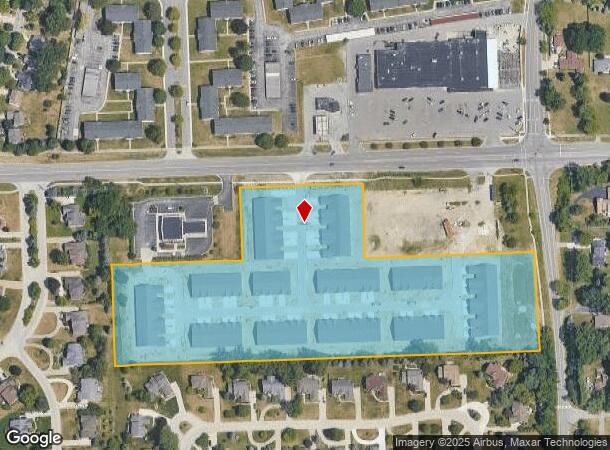 1481 Tribute Dr, Bloomfield Hills, MI Parcel Map