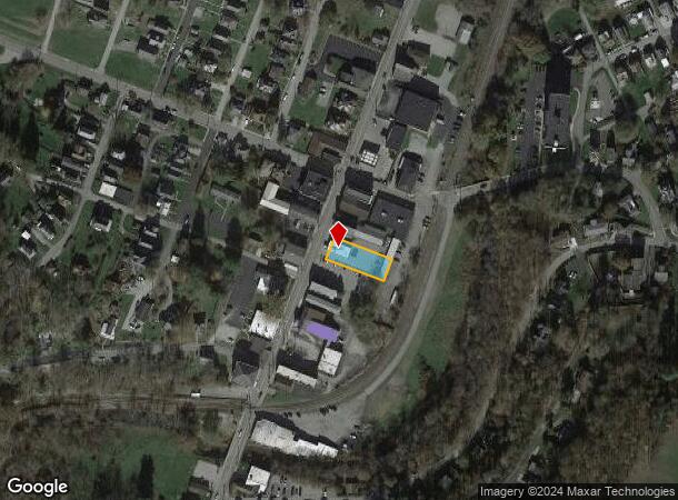  704 Main St, Bentleyville, PA Parcel Map