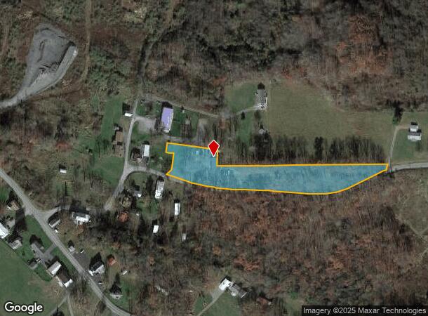 171 Maryland Line Rd, Bruceton Mills, WV Parcel Map