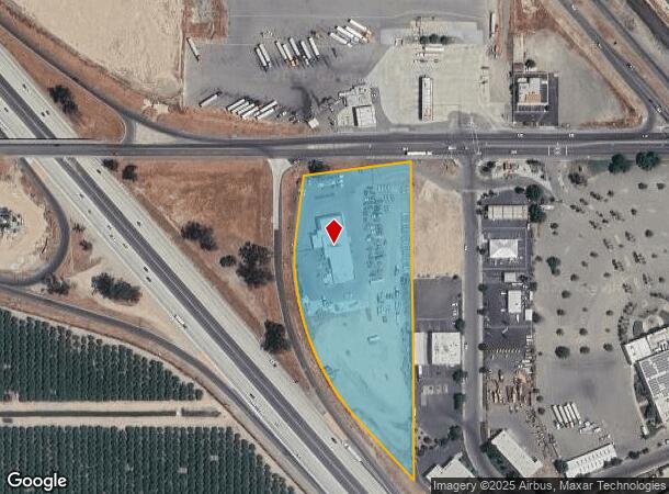  7323 E Manning Ave, Fowler, CA Parcel Map