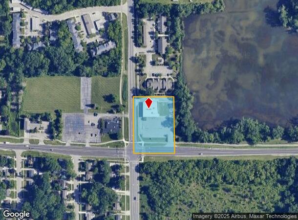  9031 Textile Rd, Ypsilanti, MI Parcel Map