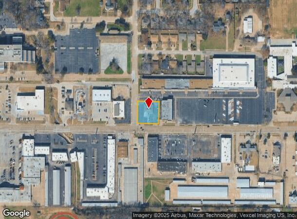  2233 W Park Row Dr, Pantego, TX Parcel Map