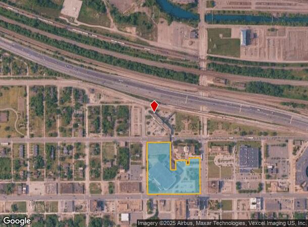  401 Adams St, Gary, IN Parcel Map