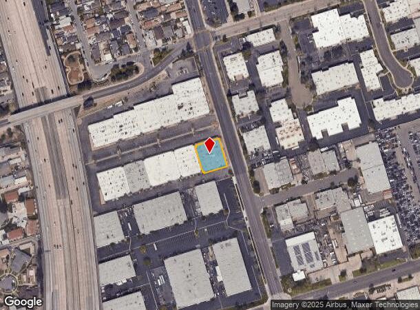  1061 S Melrose St, Placentia, CA Parcel Map