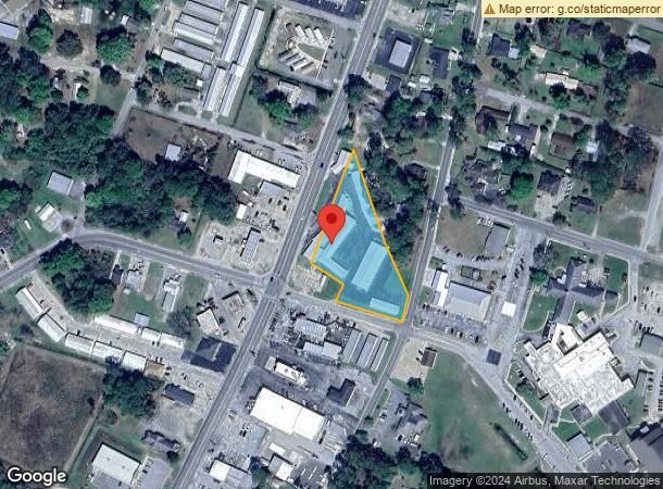  539 S Main St, Baxley, GA Parcel Map