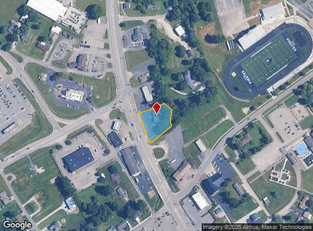 1034 Market St, Charlestown, IN Parcel Map