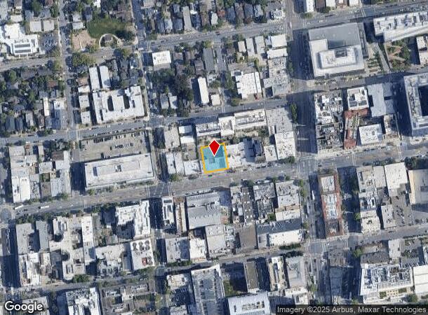 2029 University Ave, Berkeley, CA Parcel Map