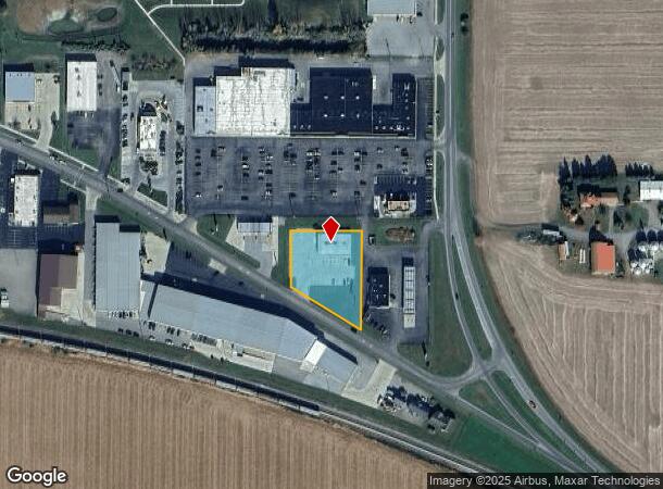  1110 Elida Ave, Delphos, OH Parcel Map