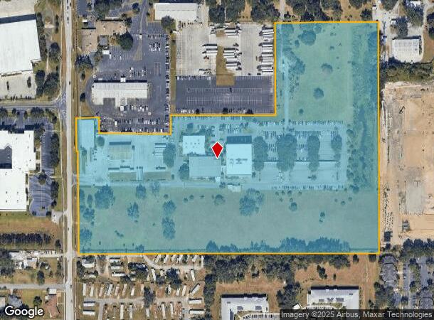 1020 Griffin Rd, Lakeland, FL Parcel Map