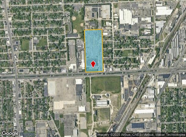  11177 E 8 Mile Rd, Warren, MI Parcel Map