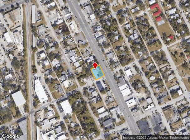  1560 N Harbor City Blvd, Melbourne, FL Parcel Map