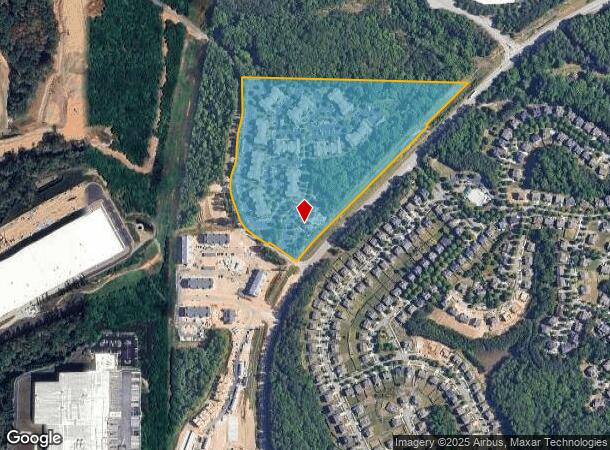  2580 Summer Lake Rd, Lithia Springs, GA Parcel Map
