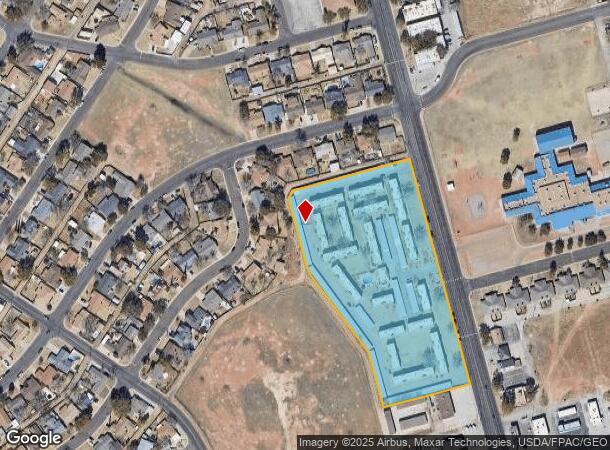 3939 Tanglewood Ln, Odessa, TX Parcel Map