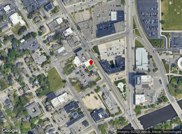 517 M L King Ave, Flint, MI Parcel Map