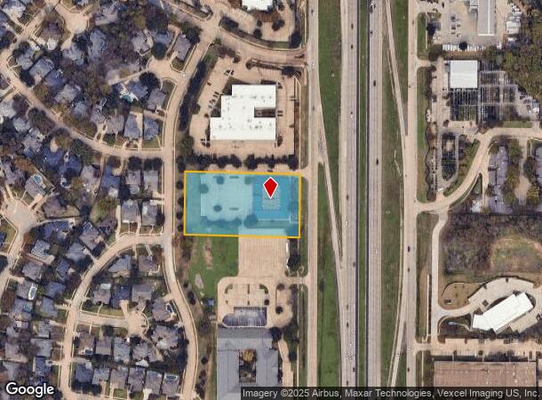  3600 William D Tate Ave, Grapevine, TX Parcel Map