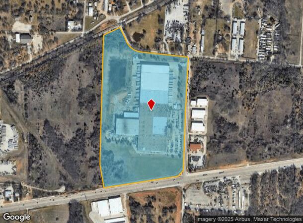  2727 Geesling Rd, Denton, TX Parcel Map