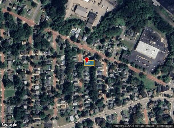  46 Utica St, Jamestown, NY Parcel Map