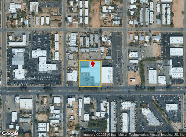  4443 E Speedway Blvd, Tucson, AZ Parcel Map