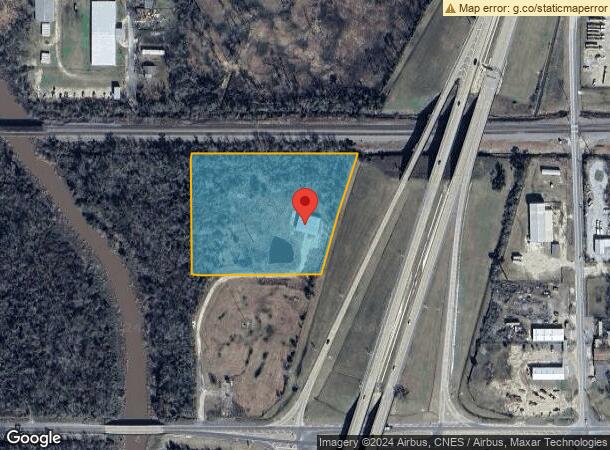  390 Service Rd, Lake Charles, LA Parcel Map