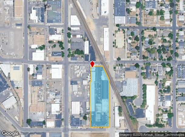 924 W 1St Ave, Denver, CO Parcel Map