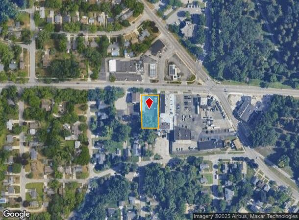 1632 Leonard St Nw, Grand Rapids, MI Parcel Map