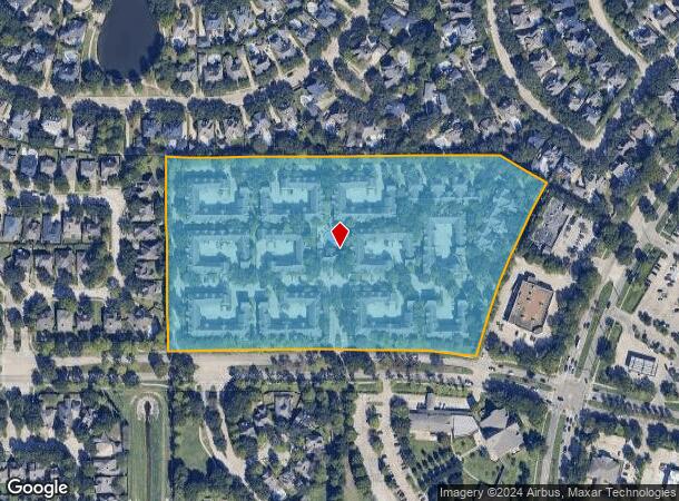  22400 Westheimer Pky, Katy, TX Parcel Map