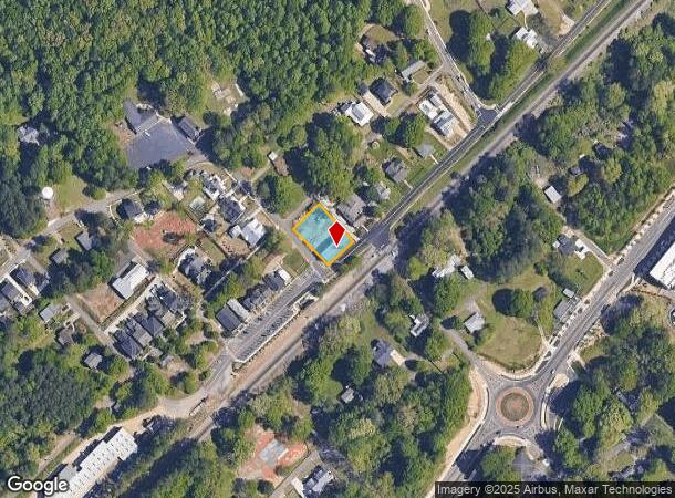 597 Main St, Suwanee, GA Parcel Map