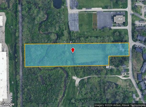  3500 Guion Rd, Indianapolis, IN Parcel Map