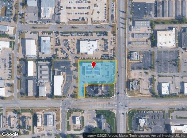 3025 Iowa St, Lawrence, KS Parcel Map